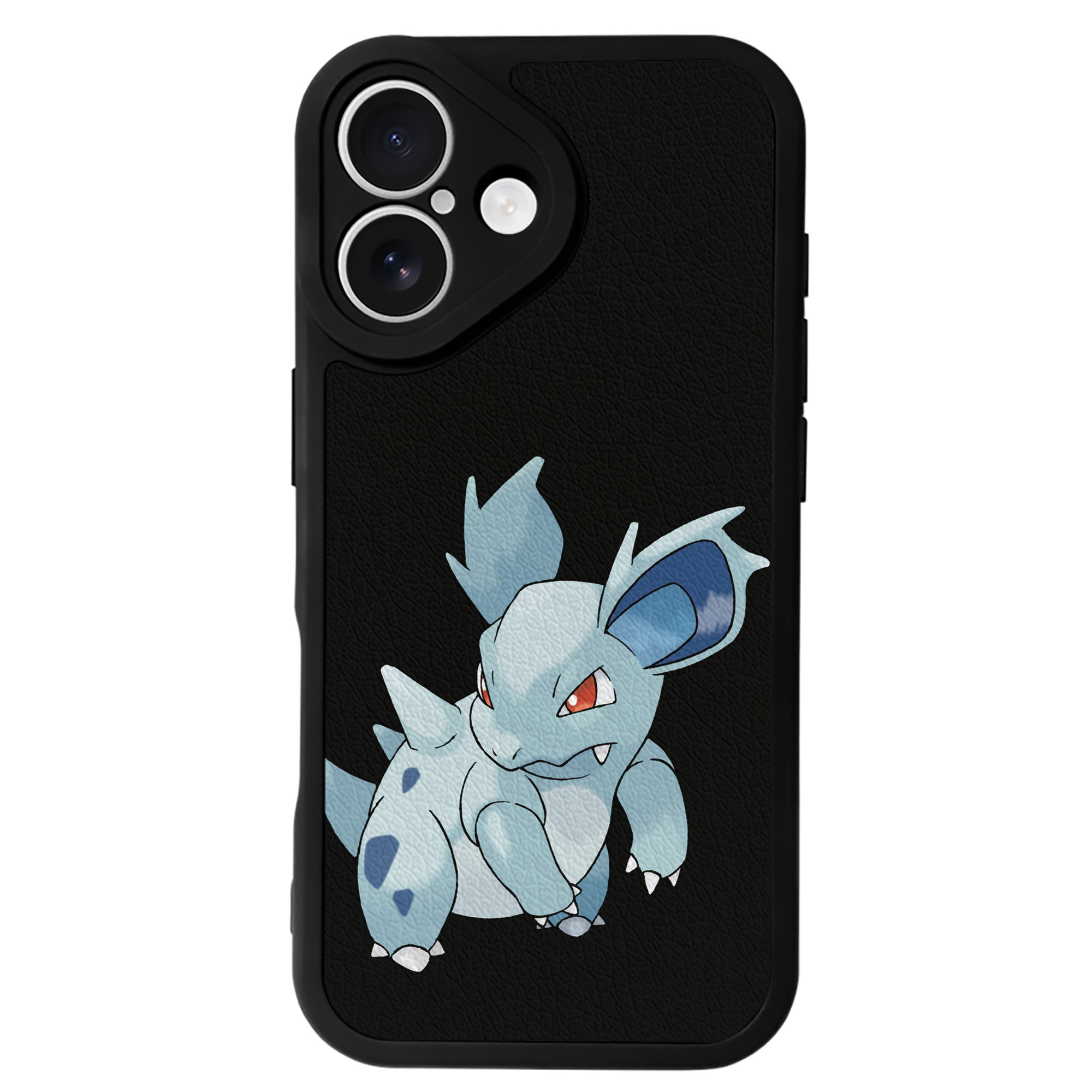 （画像用） ポケットモンスター Pokémon 【iPhone 16シリーズ対応】シリコンスマホケース（レザー調） 材質：シリコン